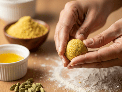 हिवाळ्यासाठी खास: पौष्टिक आणि सोपी मूग डाळ लाडू रेसिपी 