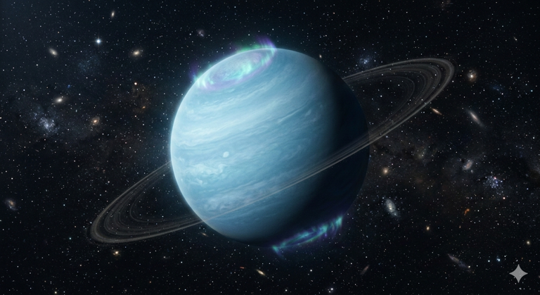  जेम्स वेब टेलिस्कोपने उघड केला युरेनस ग्रहावरील रहस्यमय ‘ऑरोरा’चा चमकदार नजारा