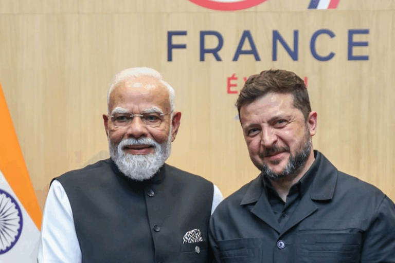 जागतिक शांततेसाठी भारताची सकारात्मक भूमिका; पंतप्रधान मोदी आणि झेलेन्स्की यांच्यात महत्त्वपूर्ण चर्चा