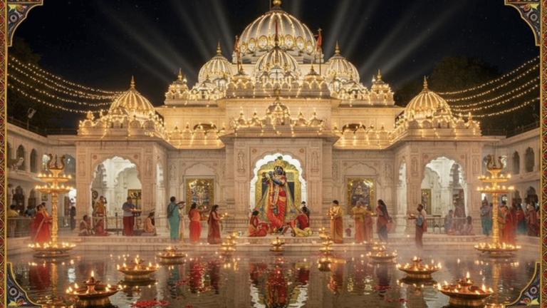 वृंदावनच्या बांके बिहारी मंदिरात घंटा का वाजवत नाहीत? जाणून घ्या या अनोख्या परंपरेमागचे श्रद्धेचे रहस्य!