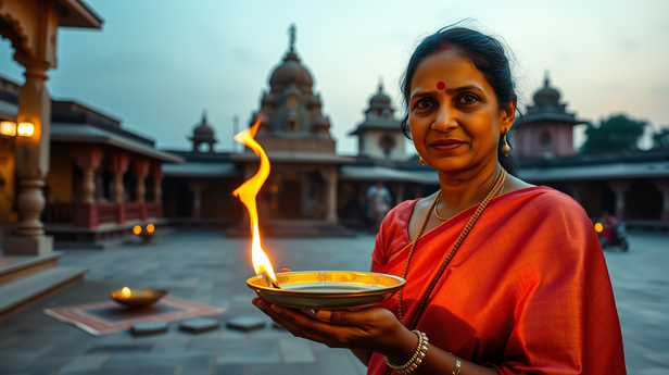 आरतीमागील विज्ञान आणि अध्यात्म : परंपरेत दडलेला आरोग्यदायी संदेश