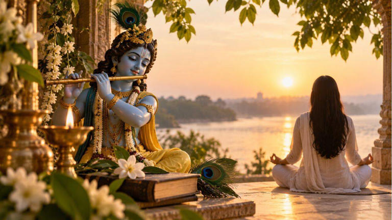 श्रीकृष्णांची शिकवण : शांत, सजग आणि अर्थपूर्ण जीवनाचा मार्ग