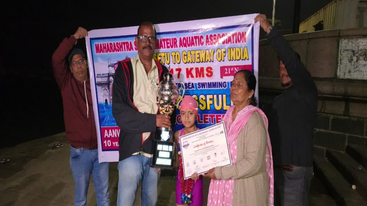 अद्भुत जिद्दीची सागरी सरपट – डोंबिवलीची लहानगी आन्वी सुवर्णा