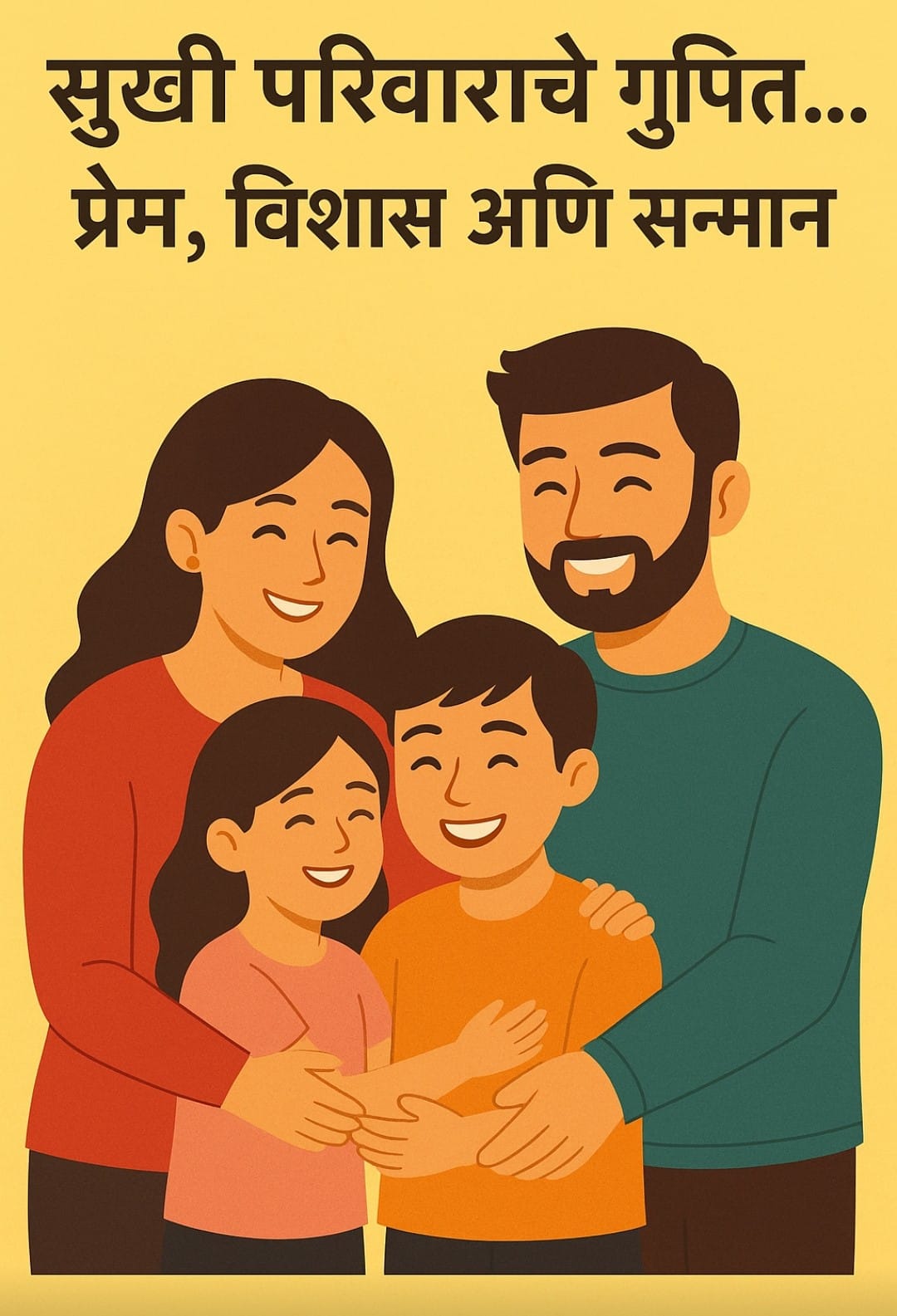  सुखी परिवाराचे गुपित… प्रेम, विश्वास आणि मानसन्मान : (डॉ, अंजली जाधव ठाणे)