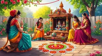 हरतालिका व्रत २०२५: पतीच्या आयुष्य व सुखसमृद्धीसाठी साजरा होणारा पवित्र उत्सव