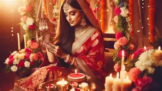 करवा चौथ: सौंदर्य, श्रद्धा आणि सोळा श्रृंगाराचे महत्त्व