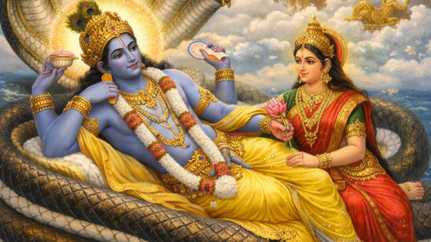  “शांताकारं भुजगशयनं” मंत्र: भगवान विष्णूच्या कृपेचा आध्यात्मिक मार्ग