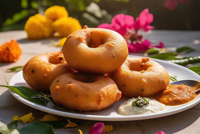 “घरच्या घरी बनवा खमंग मेदू वडे – दक्षिण भारतीय चवीचा अप्रतिम अनुभव”