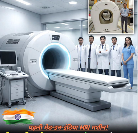 भारताचा पहिला स्वदेशी MRI : आरोग्यसेवेत आत्मनिर्भरतेकडे एक मोठे पाऊल