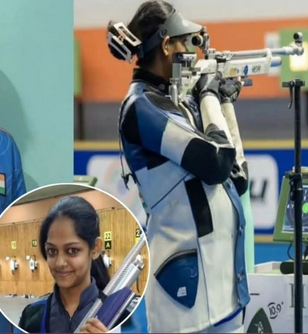 ८ महिन्यांची गरोदर असतानाही देशासाठी पदक: नेमबाज मेघना सज्जनारची ऐतिहासिक कामगिरी