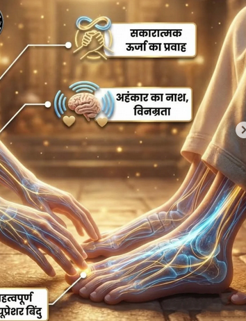 पायस्पर्शाचे महत्त्व : सकारात्मक ऊर्जा आणि विनम्रतेचा संदेश