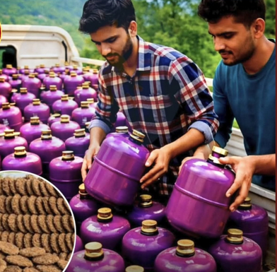 उत्तराखंडमधील अभिनव शोध: गायीच्या शेणापासून तयार गॅस सिलेंडर