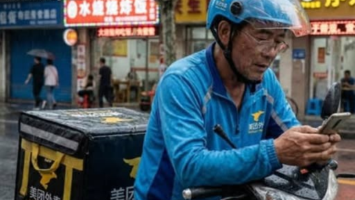 कठोर मेहनतीने घडलेलं यश: चीनमधील डिलिव्हरी रायडरची प्रेरणादायी कथा