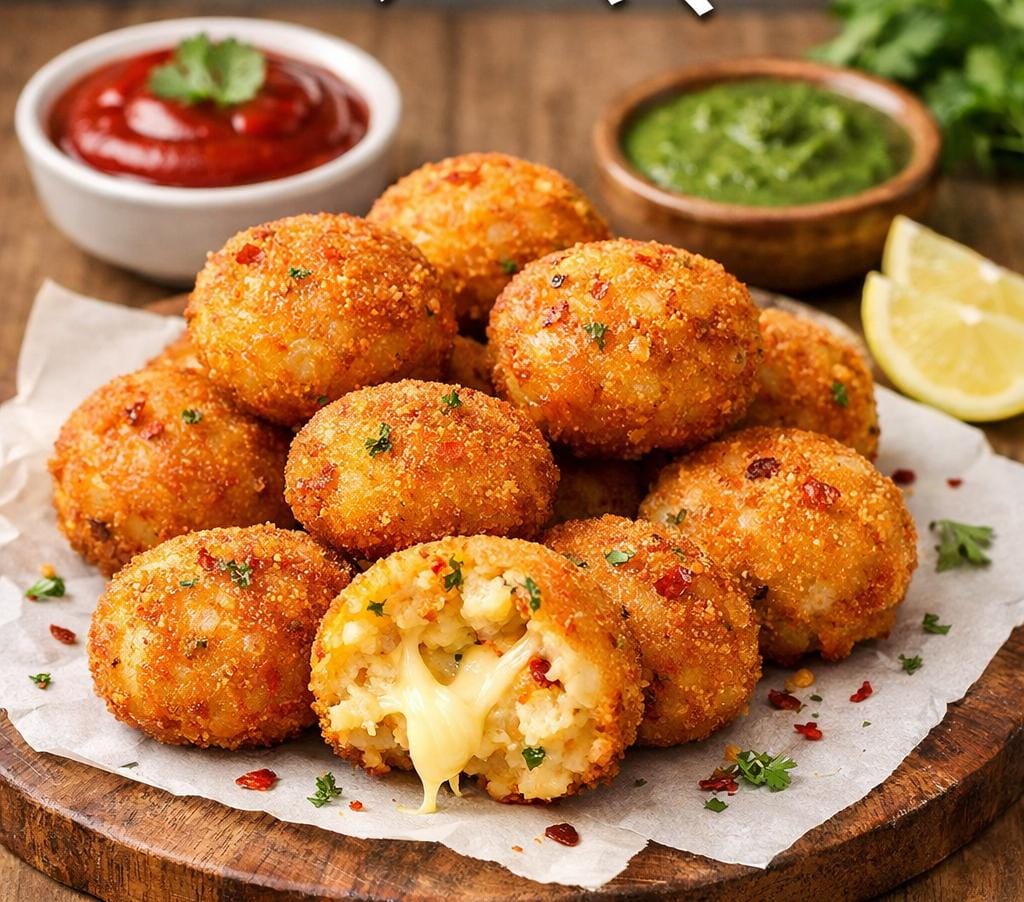 कुरकुरीत आलू चीज बाइट्स : झटपट तयार होणारा चविष्ट नाश्ता