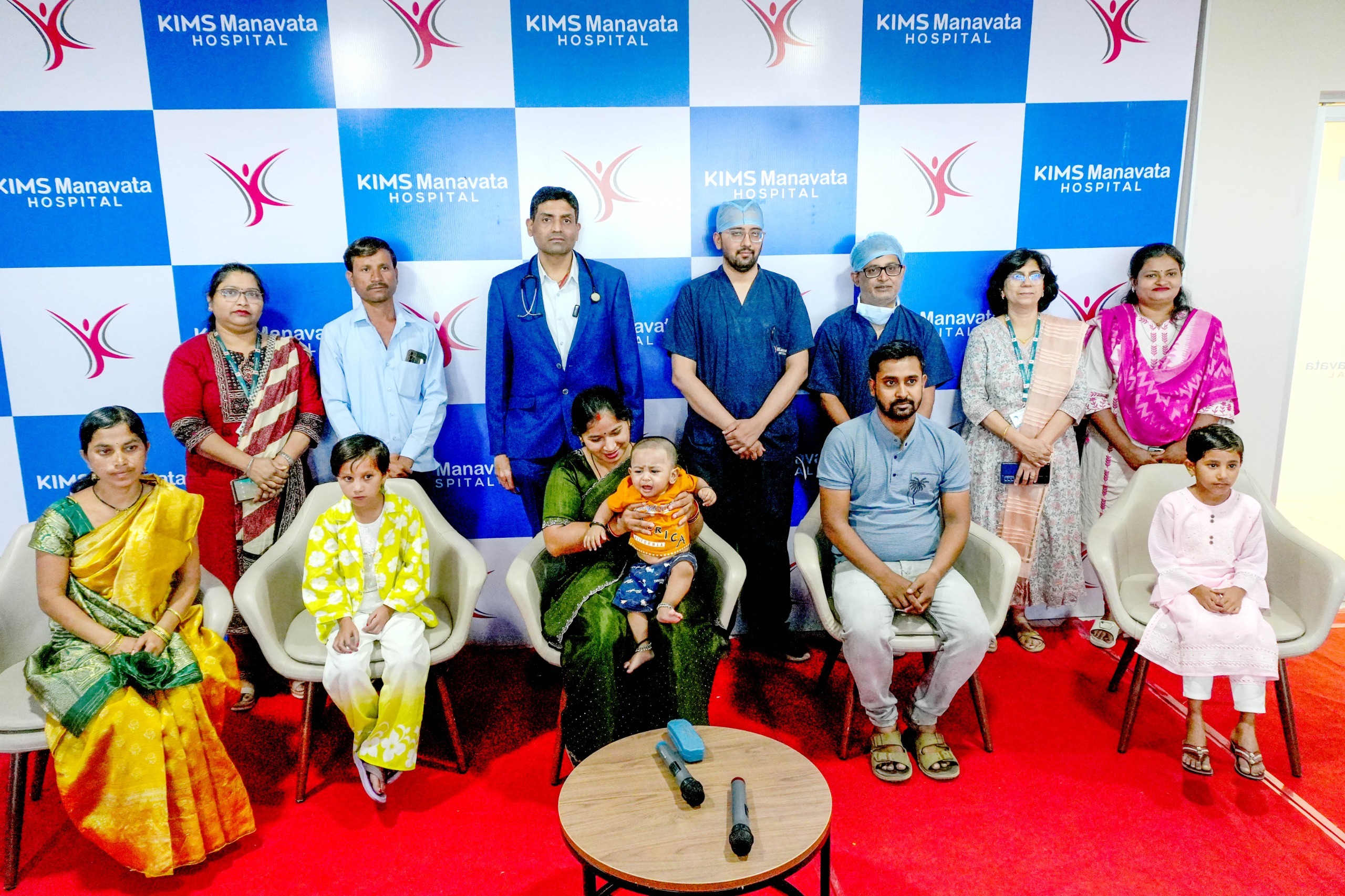 किम्स मानवता हॉस्पिटल : ९ वर्षांच्या चिमुकलीवर ‘ट्रान्सकॅथेटर फोंटान’ यशस्वी 