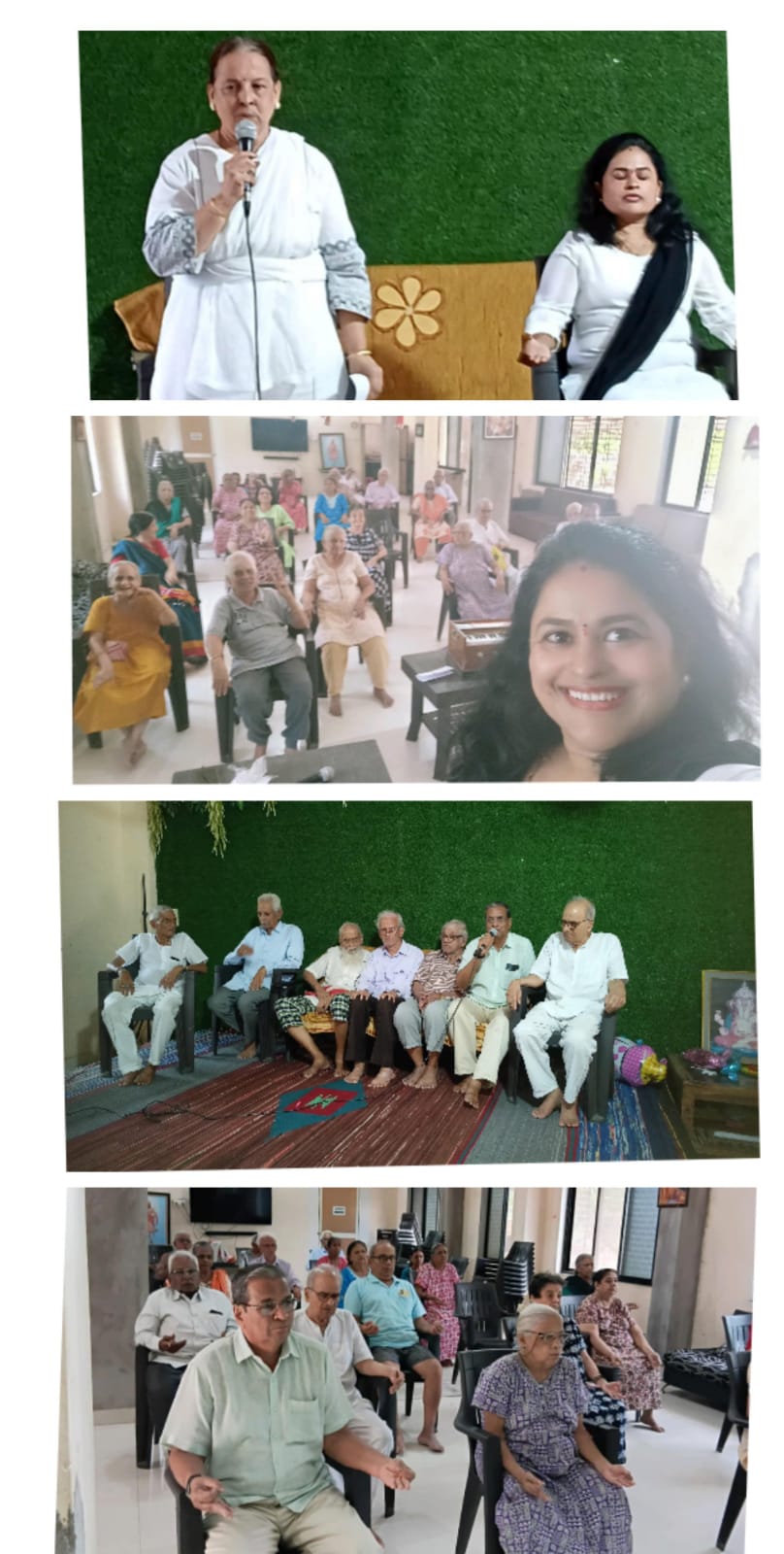  सहवास वृद्धाश्रम, बदलापूर येथे योग, संगीत आणि कृतज्ञतेचा अनोखा संगम; उत्साहात साजरा झाला विशेष दिवस