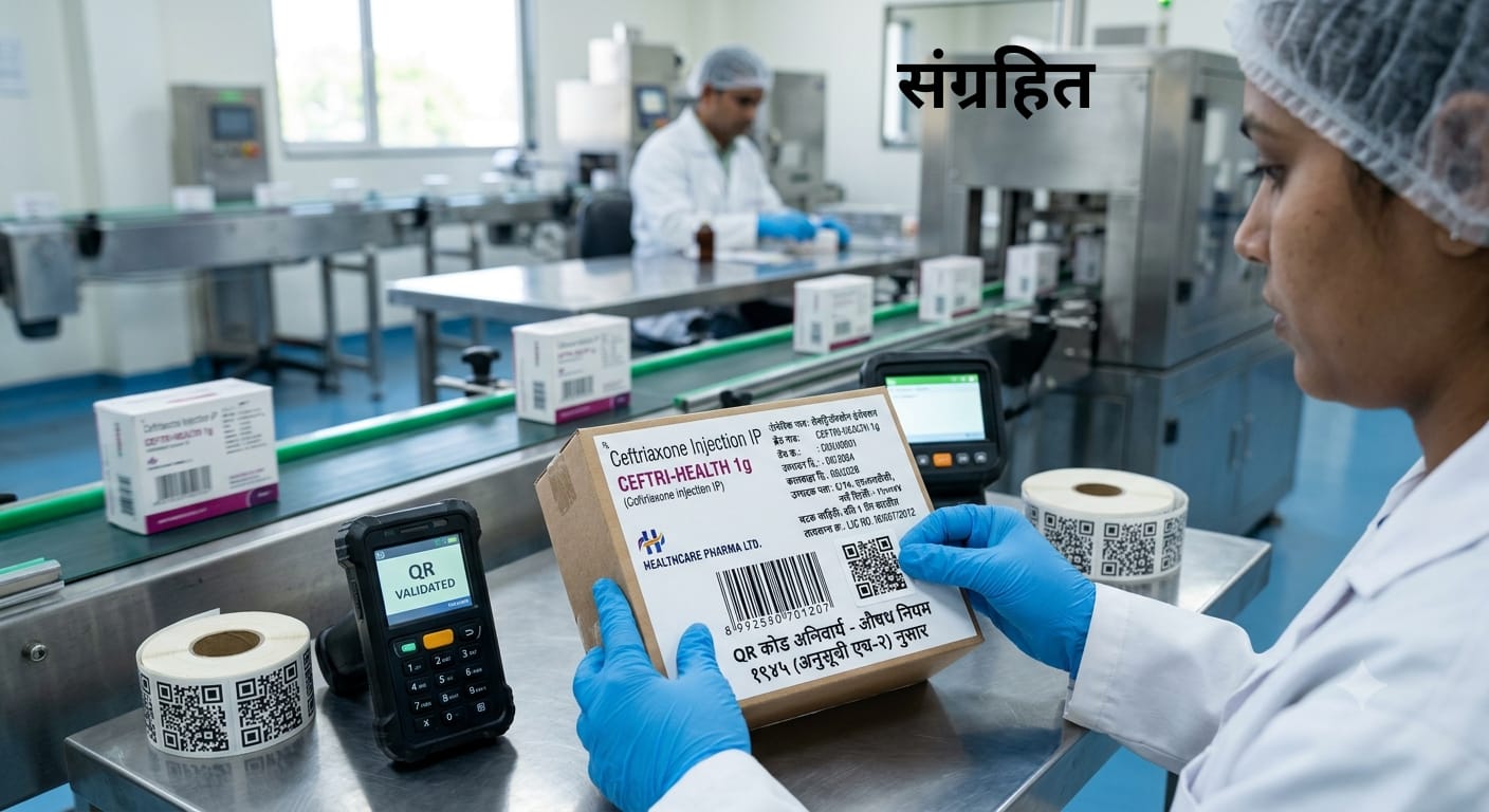 बनावट औषधांवर सरकारचा मोठा प्रहार! आता औषधांच्या पाकिटांवर क्यूआर कोड बंधनकारक