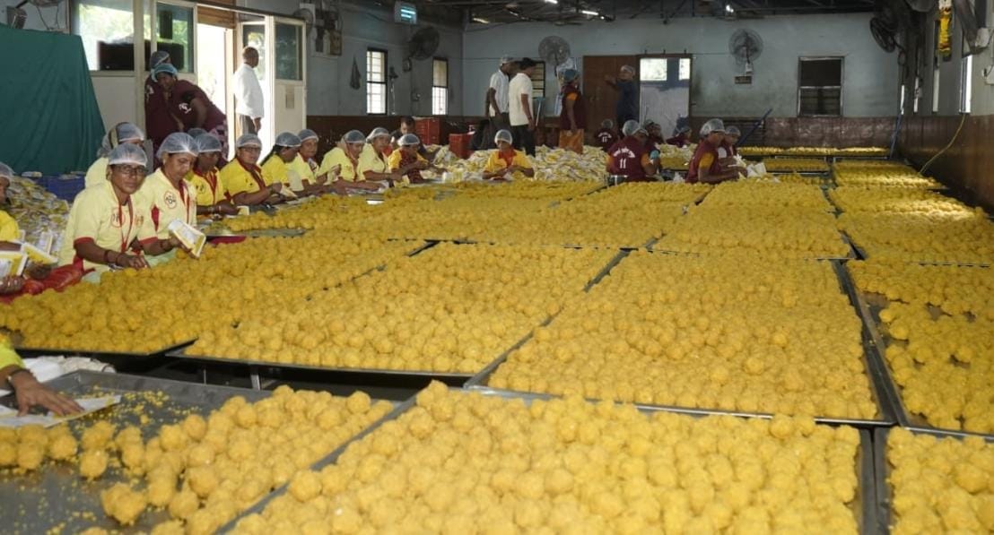 आषाढी यात्रेसाठी ११ लाख बुंदी लाडू प्रसादाची तयारी; ११० कर्मचारी २४ तास सेवेत