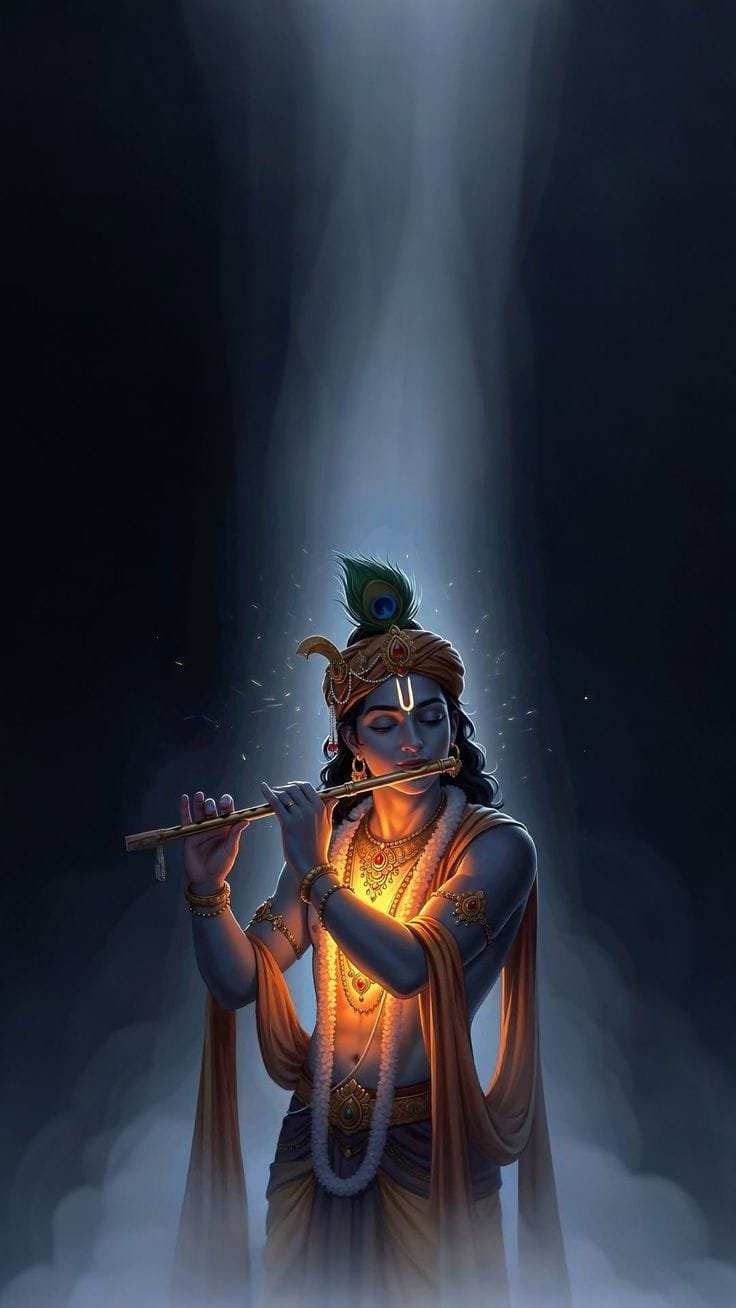  मनःशांती, कर्म आणि विश्वास – श्रीकृष्णांची जीवनदायी शिकवण 