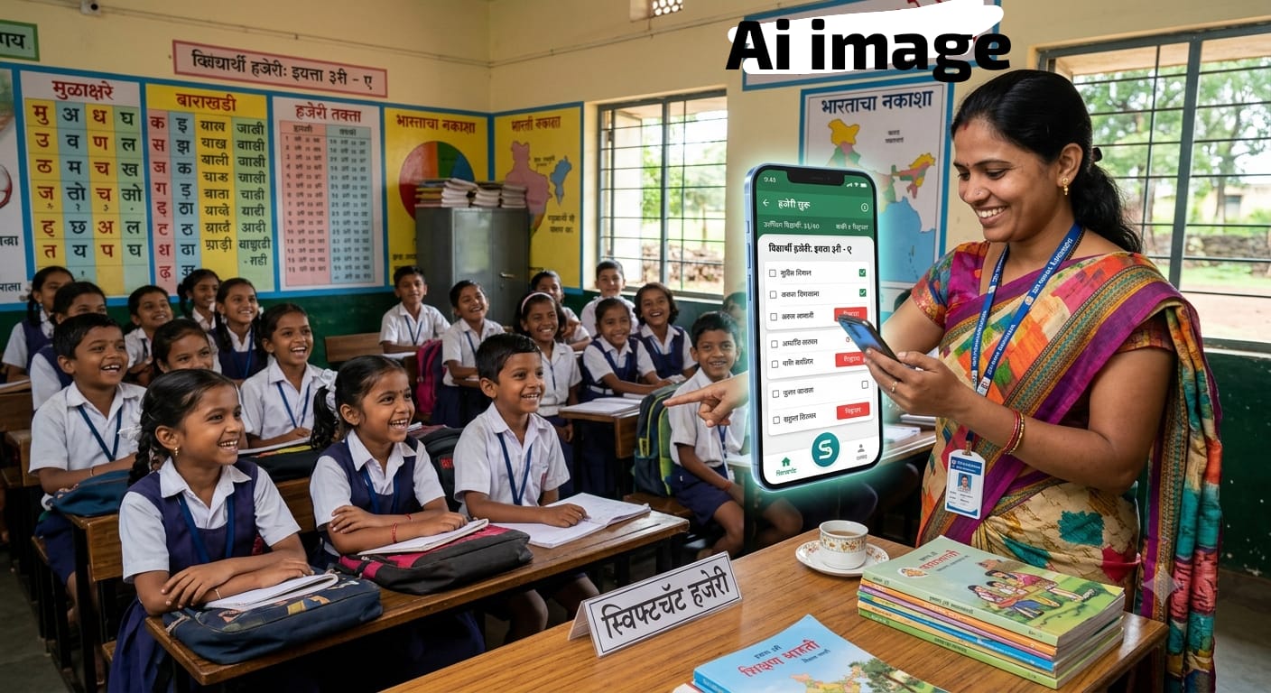 आता राज्यातील पहिली ते बारावीच्या शिक्षकांसाठी 'ऑनलाइन हजेरी' बंधनकारक; शिक्षण विभागाचा मोठा निर्णय
